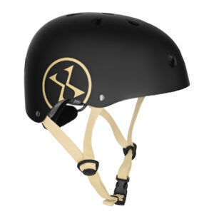 MTW001-1 KASK CZARNO-BEŻOWY ROZM. L(58-61CM) NILS EXTREME