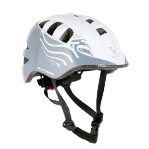 MTW08 SZARY ROZM. S (52-56CM) KASK DZIECIĘCY NILS EXTREME
