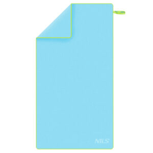 NCR12 RĘCZNIK Z MIKROFIBRY JASNONIEBIESKI 180x100 cm NILS