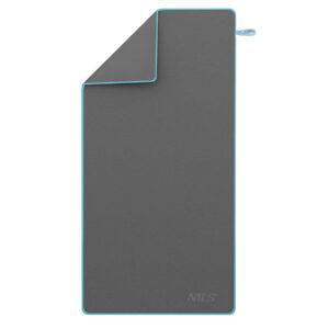 NCR13 CIEMNOSZARY RĘCZNIK Z MIKROFIBRY 200x90 cm NILS