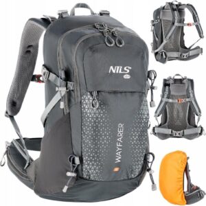 Plecak turystyczny Nils Camp NC1925 Wayfarer 35L szary