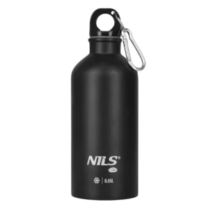 Butelka turystyczna Nils Camp NC3801 czarna 550 ml