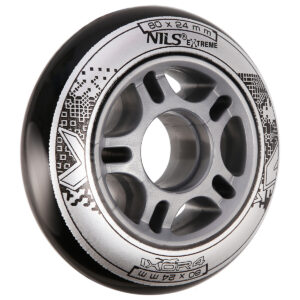 PU 80x24 82A CZARNE KÓŁKA (4 szt.) NILS EXTREME
