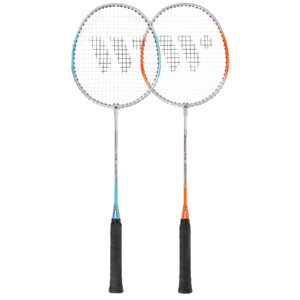 STEELTEC 216K ZESTAW RAKIET DO BADMINTONA + LOTKI 3 SZT WISH
