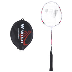STEELTEC 9 RAKIETA DO BADMINTONA CZERWONA WISH