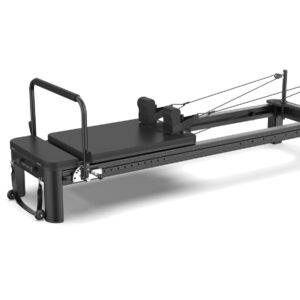 Reformer do Pilatesu PTX8000 Aluminiowy (Full Track) Toorx Liveness – Łóżko do Pilatesu Black Pearl (PTX-8000BP)