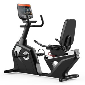Rower Treningowy Elektromagnetyczny Poziomy R11 V5 TFT 15,6" HRC Gymost