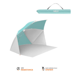 Parasol plażowy z parawanem Nils Camp NC4803 2w1