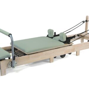 Reformer do Pilatesu PTX3000 Składany Drewniany – Łóżko do Pilatesu Grean Tea Toorx Liveness (PTX-3000G)