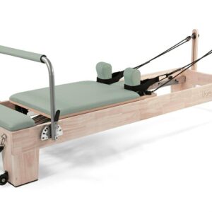Reformer do Pilatesu PTX5000 Drewniany - Łóżko do Pilatesu Green Tea Toorx Liveness (PTX-5000G)