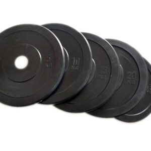 Talerz Bumper Czarny DS Fitness 25KG