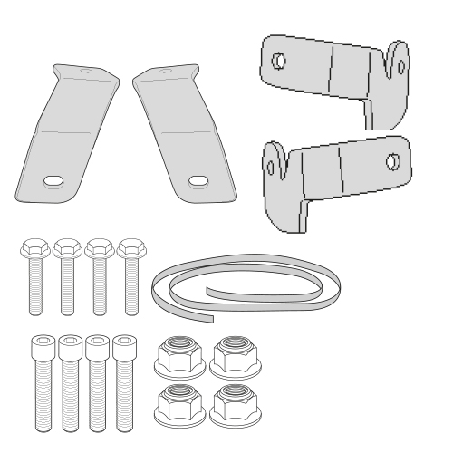 GIVI 1146KIT – zestaw montażowy PL1146 PLX1146