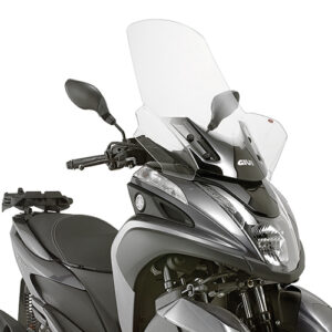 GIVI 2120DT – SZYBA PRZEZROCZYSTA (74H X 63 W) / POTRZEBNY D2120KIT - YAMAHA TRICITY 125 (14 > 15)