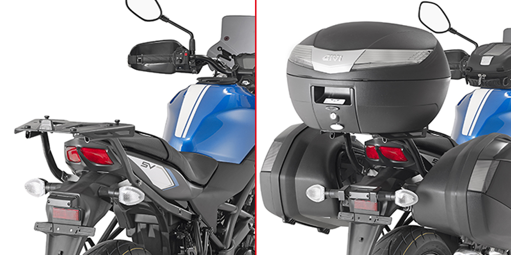 GIVI 3111FZ – STELAŻ KUFRA CENTRALNEGO (BEZ PŁYTY) - SUZUKI SV 650 (16)