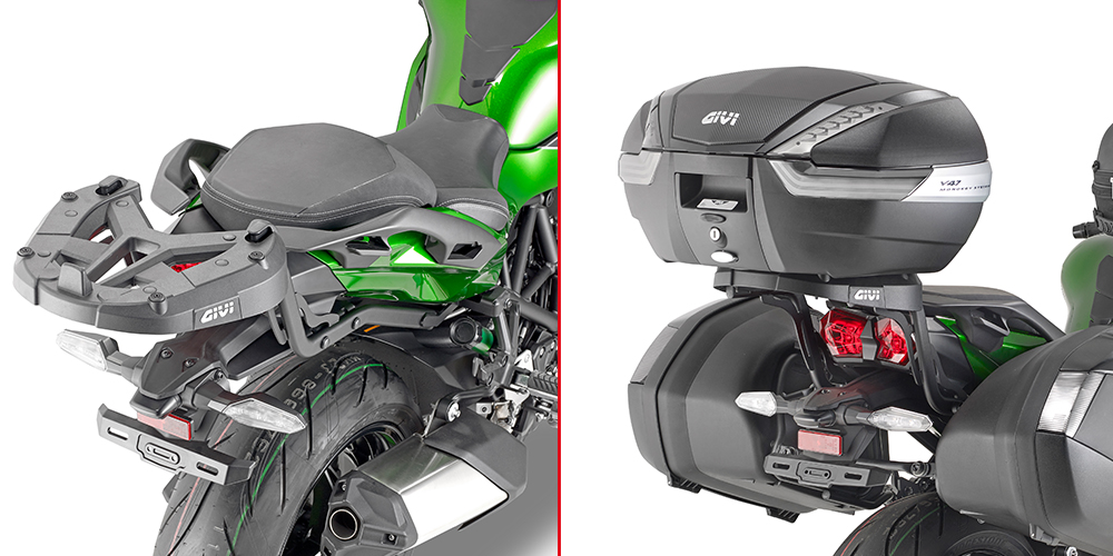 GIVI 4123FZ – STELAŻ KUFRA CENTRALNEGO (BEZ PŁYTY) - KAWASAKI Ninja H2 SX (18 > 19)