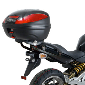 GIVI 445FZ — stelaż na Kawasaki ER-6; kufer i płyta na zdjęciu nie są częścią zestawu