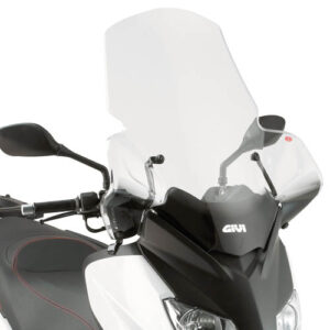 GIVI 446DT — przezroczysta szyba na Yamaha X-Max; mocowania D446KIT sprzedawane oddzielnie