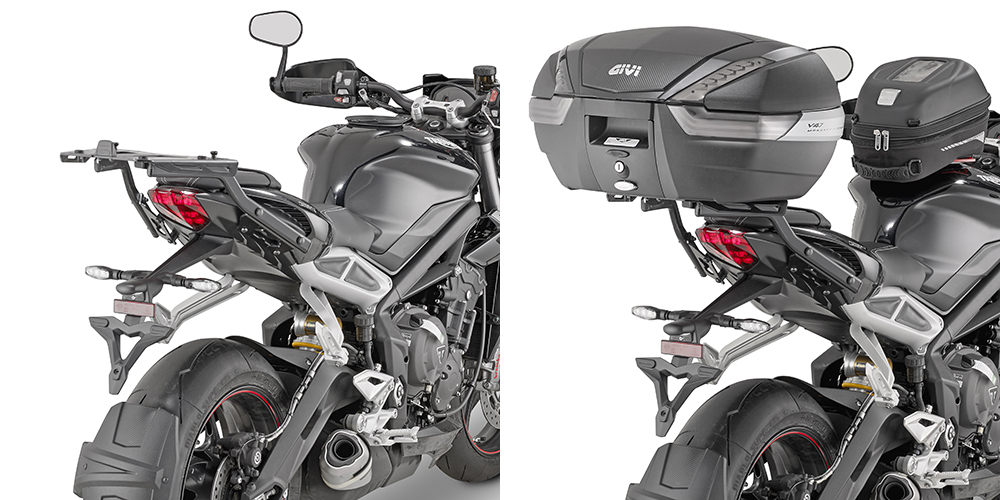 Stelaż kufra centralnego GIVI 6412FZ do Triumph Street Triple 765