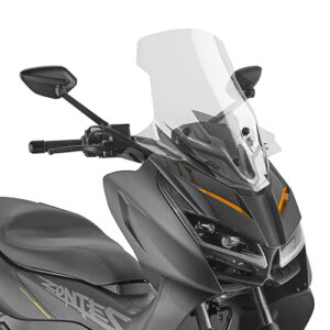 Przezroczysta szyba GIVI 7606DT na skuterze Zontes 368 D; skuter poza ofertą