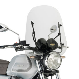 GIVI 8206A – SZYBA PRZEZROCZYSTA 48,5 x 50 cm (H x W) - MOTO GUZZI > V7 850 STONE / SPECIAL (21 > 23)