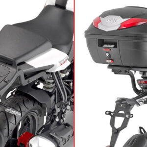 GIVI 9103FZ – STELAŻ KUFRA CENTRALNEGO MONOLOCK (BEZ PŁYTY) - KEEWAY RKF 125 (18 > 20)