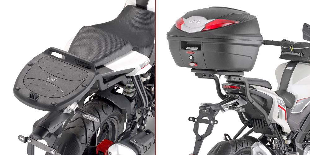 GIVI 9103FZ – STELAŻ KUFRA CENTRALNEGO MONOLOCK (BEZ PŁYTY) - KEEWAY RKF 125 (18 > 20)