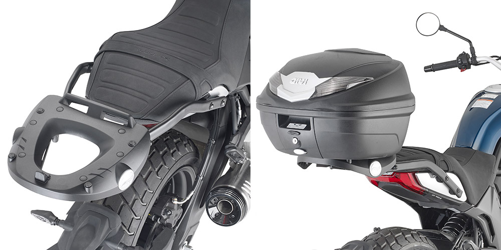 GIVI 9222FZ – STELAŻ KUFRA CENTRALNEGO MONOLOCK (BEZ PŁYTY) - CFMOTO > 700 CL-X (21 > 22)