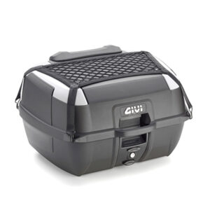 GIVI B45+ – KUFER CENTRALNY B45+ MONOLOCK (45LT) Z SIATKĄ, WYŚCIÓŁKĄ I OPARCIEM (ZAWIERA PLASTIKOWĄ PŁYTĘ)