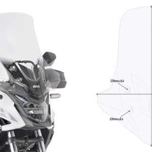 GIVI D1171ST – SZYBA PRZEŹROCZYSTA 58 x 45 cm (H x W) - HONDA CB 500 X (19)