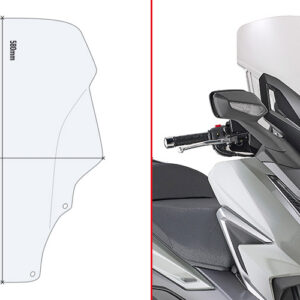 GIVI D1187ST – SZYBA PRZEZROCZYSTA - HONDA FORZA 125 / 350 (21)