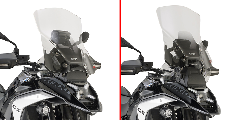 GIVI D5143ST – SZYBA PRZEZROCZYSTA 51 x 44,5 cm (H x W)- BMW R1300GS (24) (WERSJA Z RADAREM)