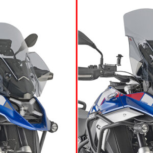 GIVI D5144S – SZYBA DYMIONA 54,5 x 49 cm (H x W)- BMW R1300GS (2024) (WERSJA BEZ RADARU)