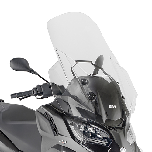 GIVI D5619ST – SZYBA PRZEZROCZYSTA 87 x 70 cm (H x W) - PIAGGIO > MP3 HPE 400-400 SPORT - 530 EXCLUSIVE (22)