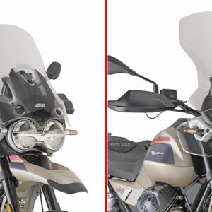 GIVI D8209ST – SZYBA PRZEZROCZYSTA 58 x 45 cm (H x W) - MOTO GUZZI V85 TT (24)