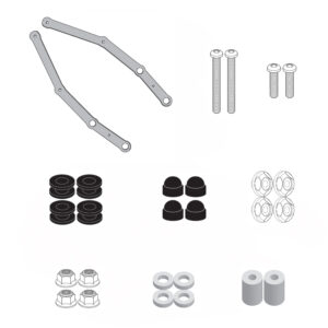 Zestaw montażowy GIVI D9267KIT do szyby 9267DT