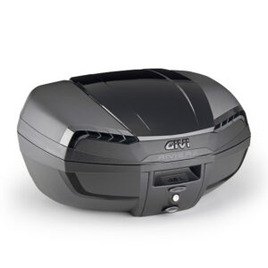 GIVI E46NB – KUFER CENTRALNY E46 RIVIERA MONOLOCK BLACK EDYTION (46LT) (ZAWIERA PLASTIKOWĄ PŁYTĘ)