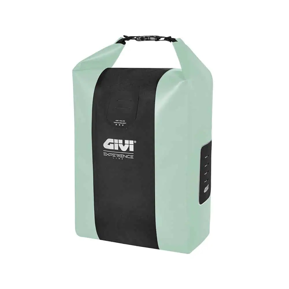 GIVI EX01SS – (WYCOFANY - DO WYCZERPANIA) ROWEROWA WODOSZCZELNA SAKWA BOCZNA JUNTER (1 X 20L) ZIELONA