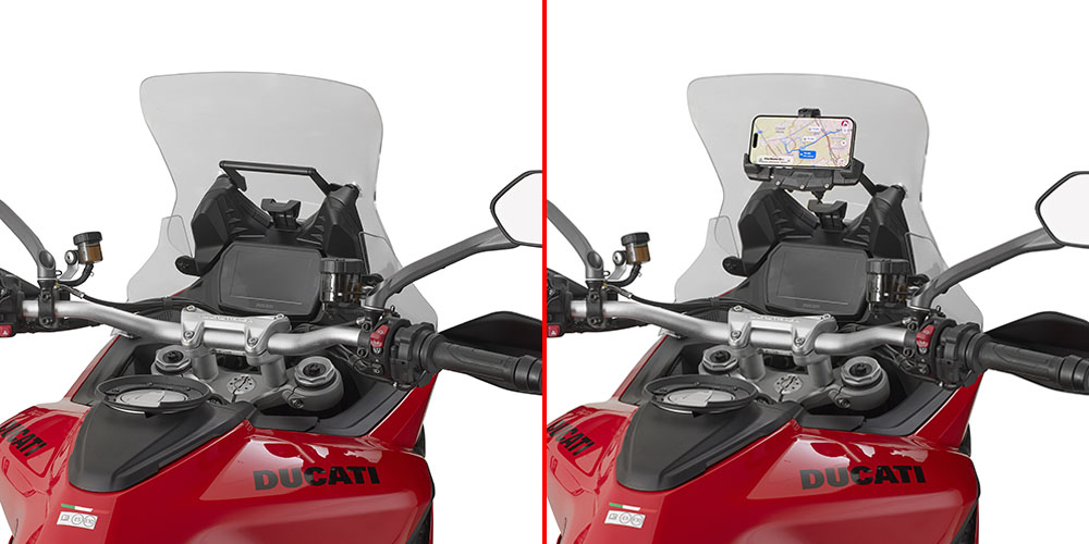 GIVI FB7416 – POPRZECZKA DO MONTAŻU GPS / SMARTPHONE - DUCATI Multistrada V2 / Multistrada V2S (25)