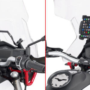 GIVI FB8203 – POPRZECZKA DO MONTAŻU GPS / SMARTPHONE - MOTO GUZZI V85 TT (19)