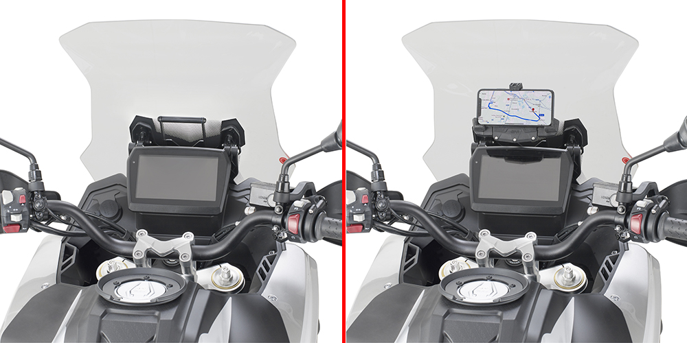 GIVI FB9257 – POPRZECZKA DO MONTAŻU GPS / SMARTPHONE - VOGE Valico 525 DSX (23)