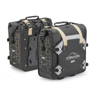 GIVI GRT709B – SAKWY WODOSZCZELNE OFF-ROAD / ENDURO (2 X 35L) - WPINANE W STELAŻ PL, ZAPINANE NA KLUCZ (MOCOWANIE TYPU MONOKEY) MODEL CANYON