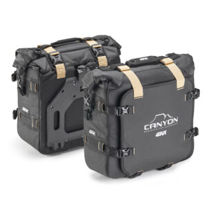 GIVI GRT720B – SAKWY WODOSZCZELNE OFF-ROAD / ENDURO (2X25LT) WPINANE W STELAŻ PL, ZAPINANE NA KLUCZ (MOCOWANIE TYPU MONOKEY) MODEL CANYON