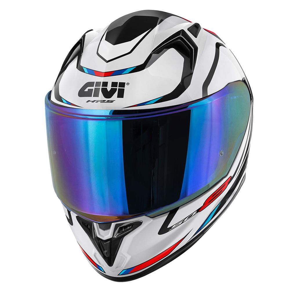GIVI H508FMHWR61 – KASK 50.8 MACH 1 - INTEGRALNY Z BLENDĄ - BIAŁY Z DODATKAMI XL / 61
