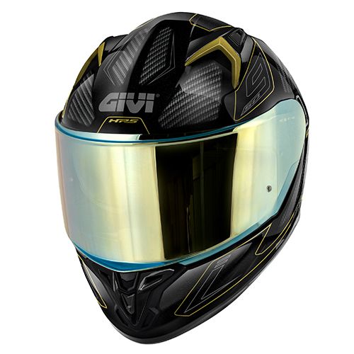 GIVI H509FNGBD58 – KASK 50.9 ENIGMA - INTEGRALNY Z BLENDĄ - CZARNY Z GRAFIKĄ ZŁOTĄ M / 58
