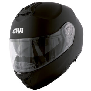 GIVI HX20BN90058 – (WYCOFANY) KASK X.20 EXPEDITION SOLID SZCZĘKOWY KOLOR CZARNY MAT ROZMIAR 58 / M