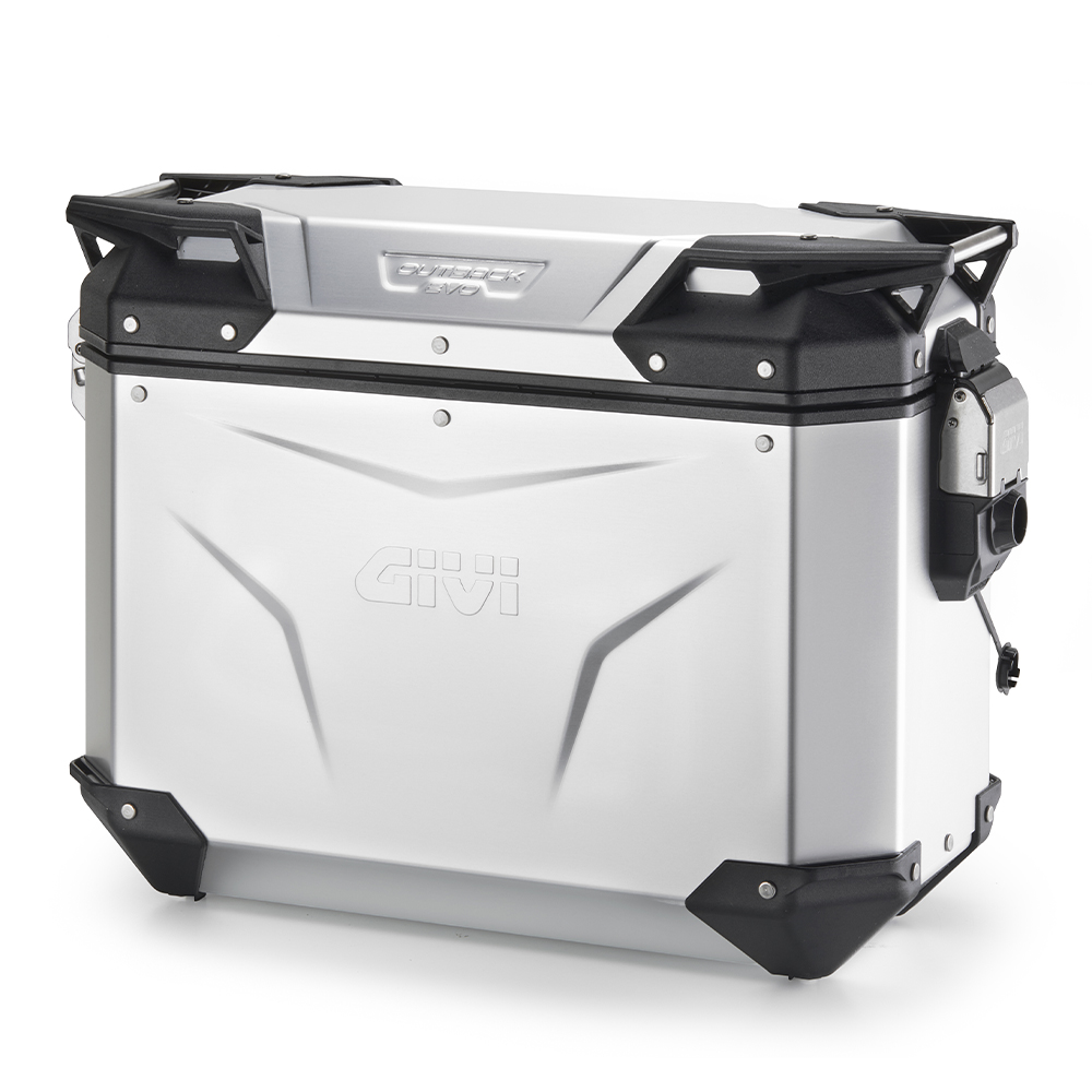 GIVI OBKEV37AAL – KUFER BOCZNY TREKKER OUTBACK EVO SMART ANODYZOWANY (LEWY37LT) - (WKŁADKĘ SLR... NALEŻY DOKUPIĆ DODATKOWO)