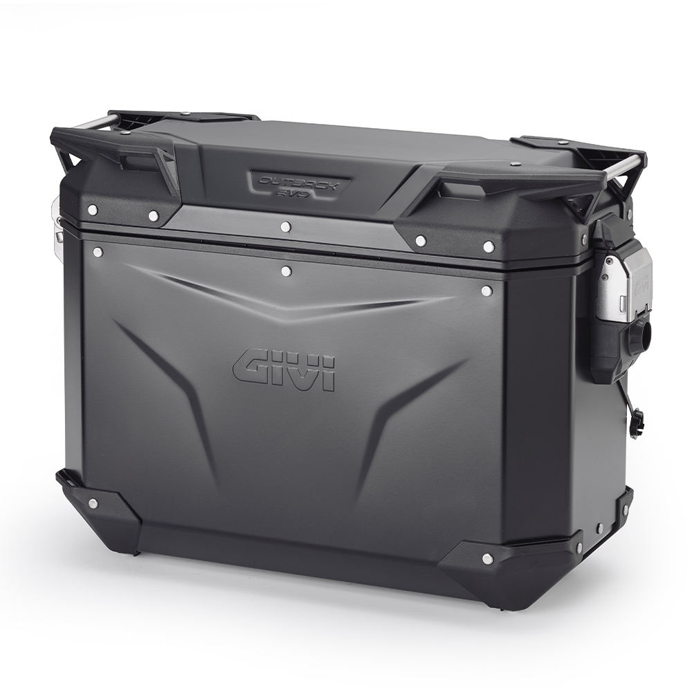 GIVI OBKEV37BL – KUFER BOCZNY TREKKER OUTBACK EVO SMART BLACK LINE (LEWY37LT) - (WKŁADKĘ SLR... NALEŻY DOKUPIĆ DODATKOWO)