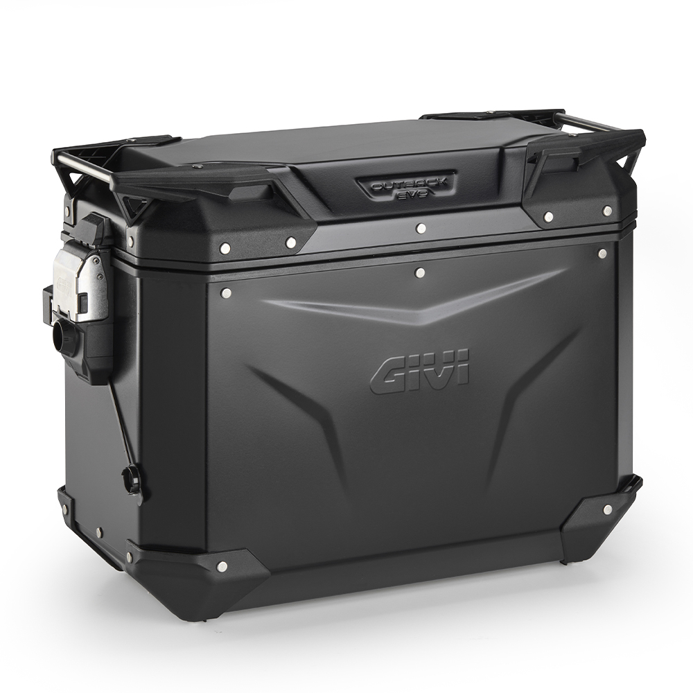 GIVI OBKEV44BR – KUFER BOCZNY TREKKER OUTBACK EVO SMART BLACK LINE (PRAWY 44LTR) - (WKŁADKĘ SLR... NALEŻY DOKUPIĆ DODATKOWO)