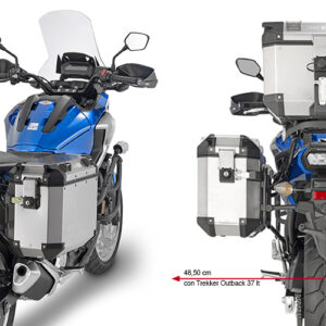 GIVI PL1146CAM – STELAŻ KUFRÓW BOCZNYCH OUTBACK - HONDA NC750X (16 > 17)