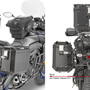 GIVI PL2139CAM – (WYCOFANY) STELAŻ KUFRÓW BOCZNYCH OUTBACK - Tracer 900 / Tracer 900 GT (18)